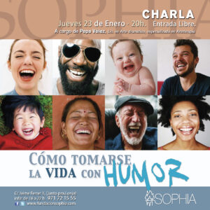 Charla: Como tomarse la vida con humor. @ Fundación Sophia