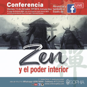 Charla: Zen y el poder interior @ Fundación Sophia