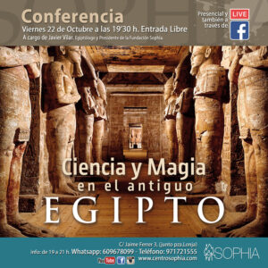 Charla: ciencia y magia en el antiguo Egipto @ Fundación Sophia
